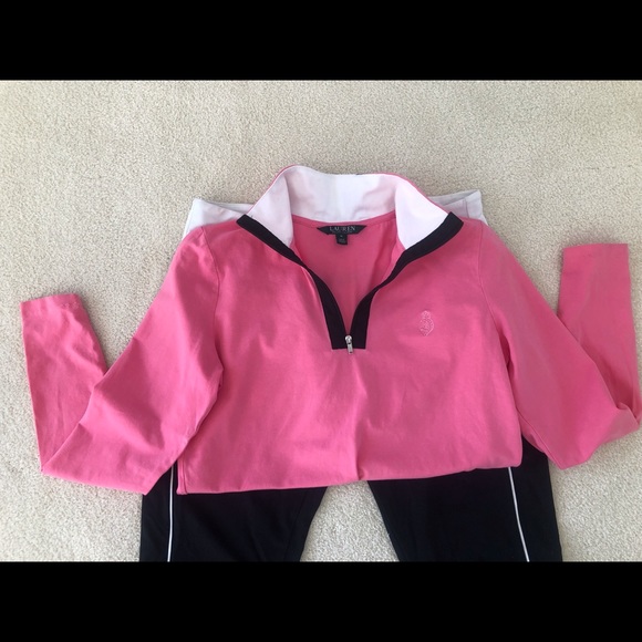 Gently Loved: Lauren Ralph Lauren Jogging Suit. - Picture 5 of 10